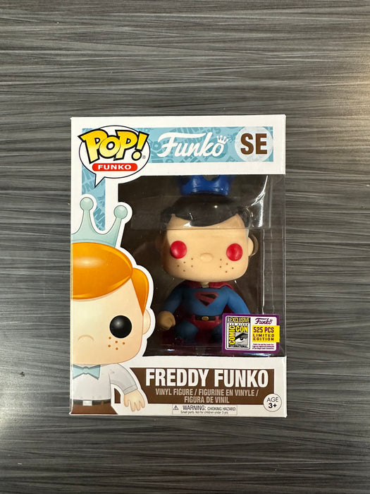 Funko POP! Freddy Funko As Superman [Red Son] (2017 SDCC/ 525 PCS)(Damaged Box) #SE