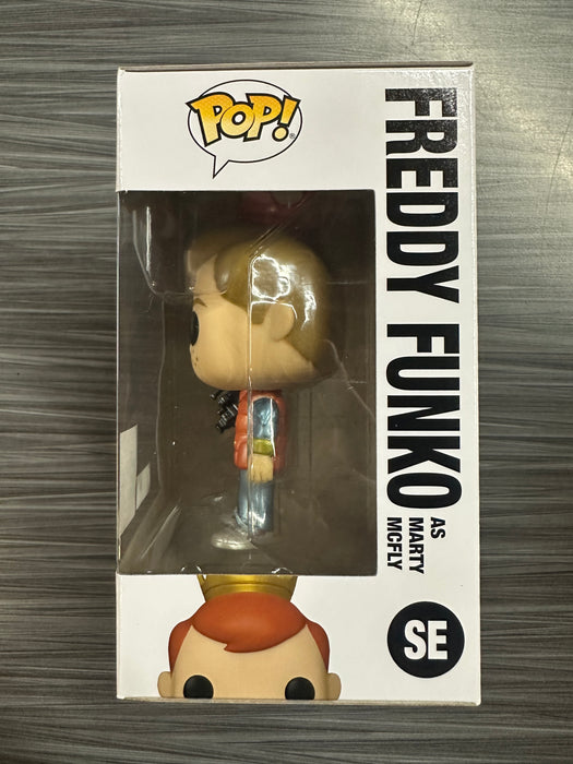 Funko POP! Funtastic Voyage: Freddy Funko as Marty McFly [Metallic] (550 PCS)(Show Edition) #SE