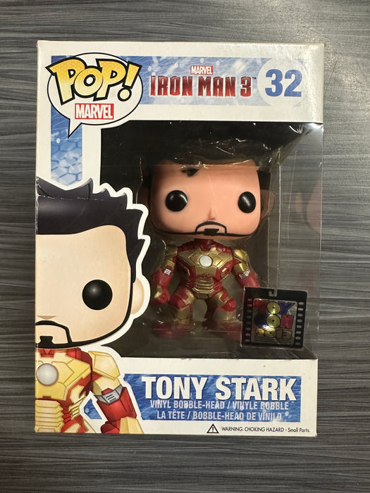 Funko POP! Marvel: Iron Man 3 - Tony Stark (2013 ToyCon)(Damaged Box) #32