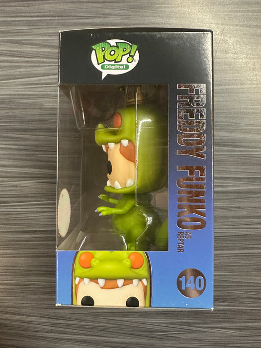 Funko POP! Digital: Nickelodeon Rugrats - Freddy Funko As Reptar (NFT Release)(2700 PCS)(Damaged Box)  #140