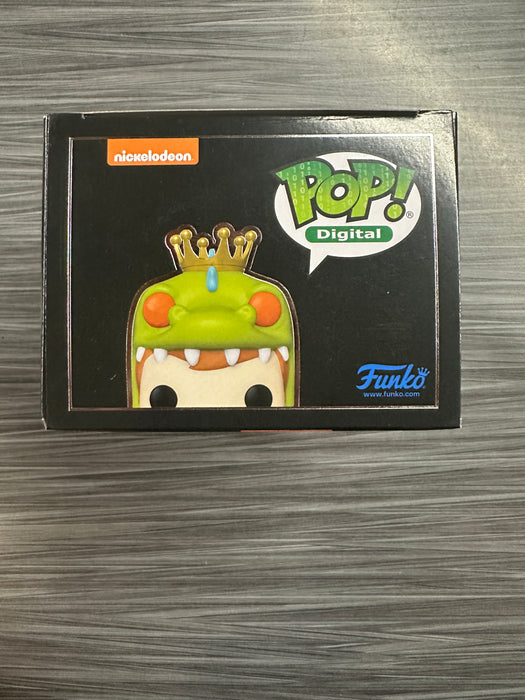 Funko POP! Digital: Nickelodeon Rugrats - Freddy Funko As Reptar (NFT Release)(2700 PCS)(Damaged Box)  #140