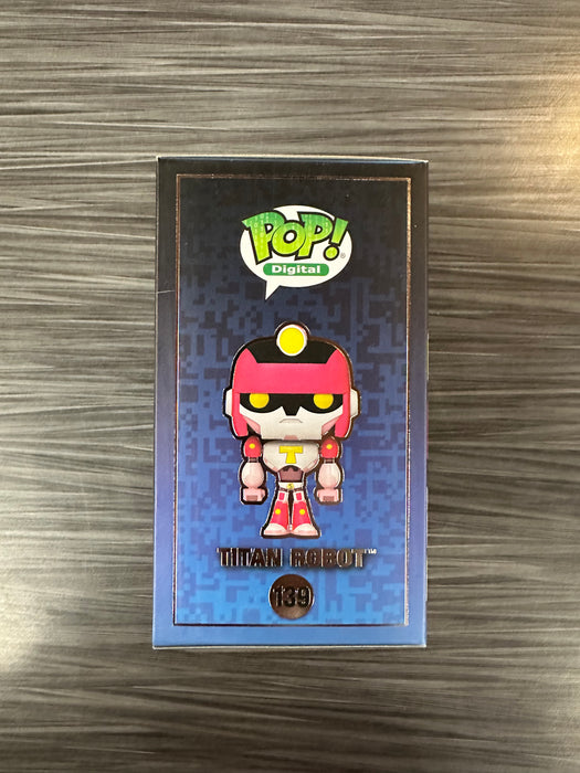 Funko POP! Digital: Teen Titans GO! - Titan Robot (NFT Release)(999 PCS)(Damaged Box) #139