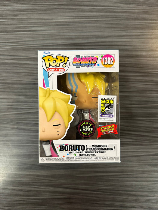 Funko POP! Animation: Boruto [Momoshiki Transformation](Toy Stop)(2023 SDCC)(CHASE)(Damaged Box)[B]  #1382