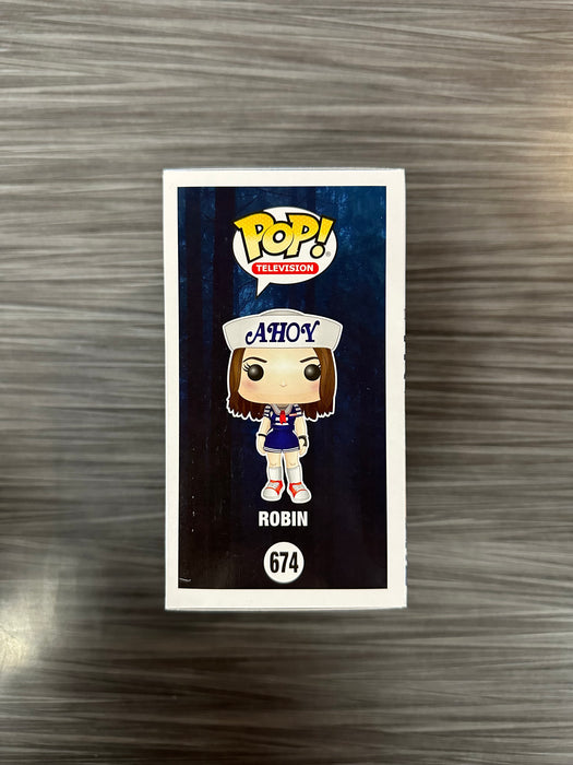 Funko POP! Television: Stranger Things - Robin (2018 SDCC)(1800 PCS)(Damaged Box) #674