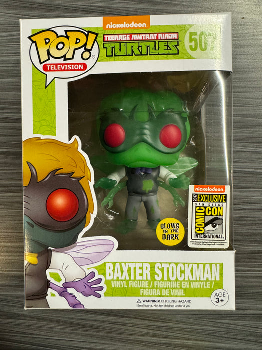 Funko POP! Television: Teenage Mutant Ninja Turtles - Baxter Stockman (GiTD)(2017 SDCC) #507