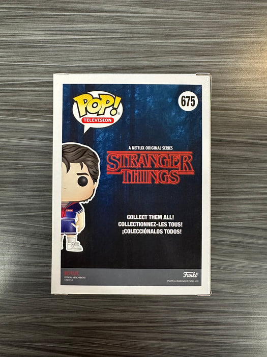 Funko POP! Television: Stranger Things - Steve (2018 SDCC)(1800 PCS)(Damaged Box) #675