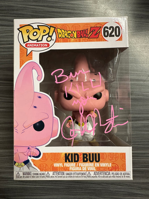 Funko POP! Animation: Dragonball Z - Kid Buu (Signed/Josh Martin/JSA) #620