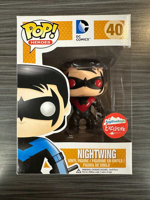 Funko POP! Heroes: DC Comics - Nightwing (Fugitive Toys)(Damaged Box) #40