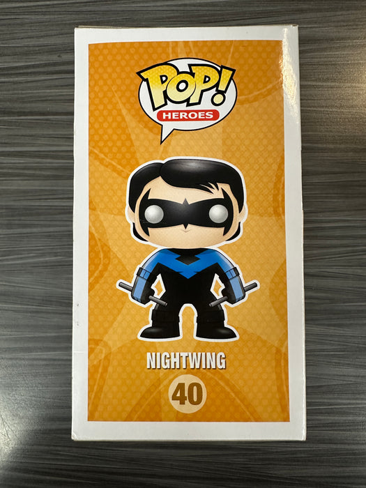 Funko POP! Heroes: DC Comics - Nightwing (Fugitive Toys)(Damaged Box) #40