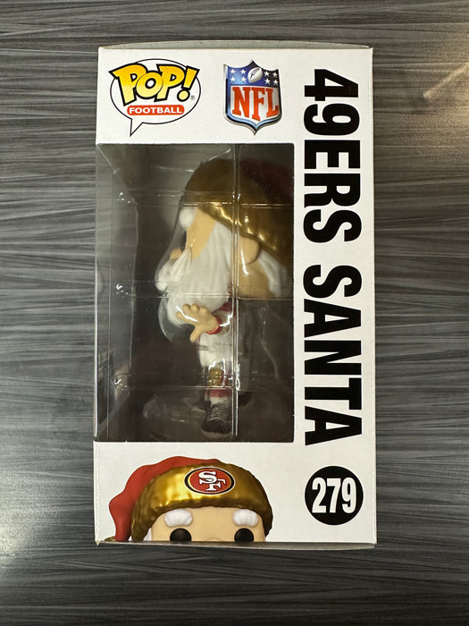 Funko POP! Football: 49ers Santa (Fanatics 2024)(Damaged Box)[E] #279