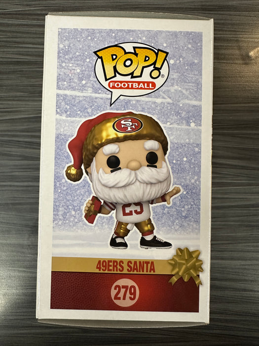 Funko POP! Football: 49ers Santa (Fanatics 2024)(Damaged Box)[E] #279