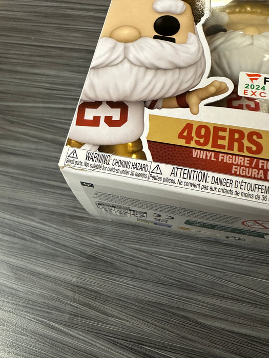 Funko POP! Football: 49ers Santa (Fanatics 2024)(Damaged Box)[E] #279