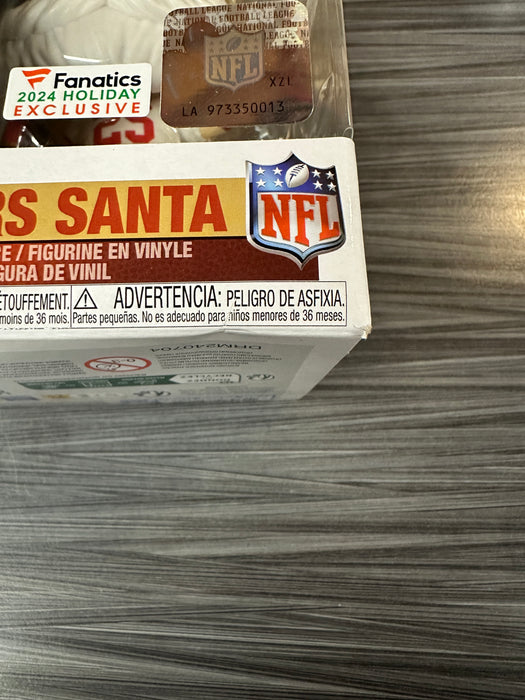 Funko POP! Football: 49ers Santa (Fanatics 2024)(Damaged Box)[E] #279