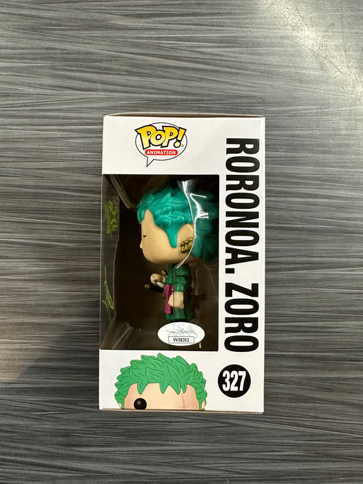 Funko POP! Animation: One Piece - Roronoa. Zoro #327 (Signed/Chris Sabat/JSA) #327