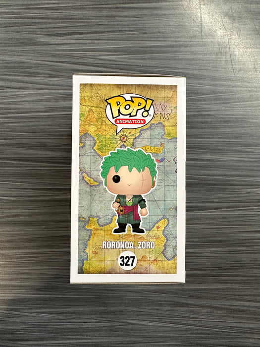 Funko POP! Animation: One Piece - Roronoa. Zoro #327 (Signed/Chris Sabat/JSA) #327