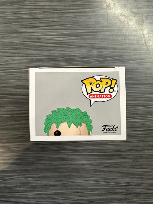 Funko POP! Animation: One Piece - Roronoa. Zoro #327 (Signed/Chris Sabat/JSA) #327