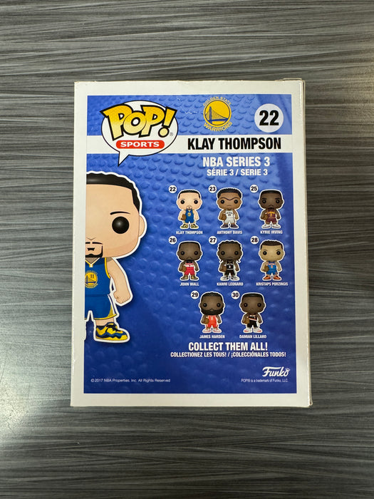 Funko POP! Sports: NBA - Klay Thompson (2017)(Damaged Box)[A] #22