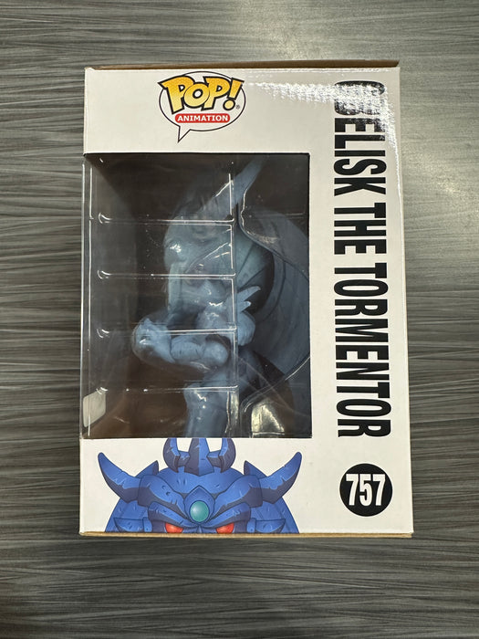 Funko POP! Animation: Yu-Gi-Oh! - Obelisk The Tormentor (GameStop Square Sticker)(Damaged Box) #757