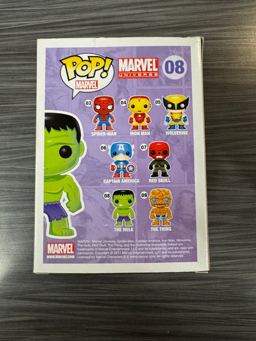 Funko POP! Marvel Universe: The Hulk (Damaged Box) #08