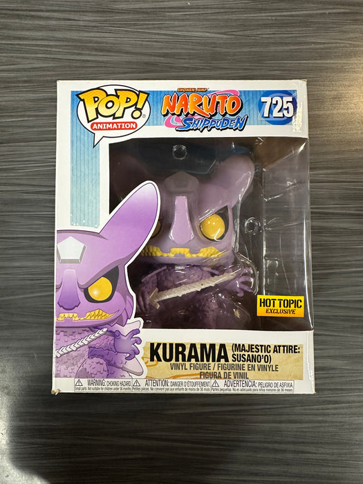 Funko POP! Animation: Naruto Shippuden - Kurama [Majestic Attire: Susano'o][6 Inch](Hot Topic)(Damaged Box) #725