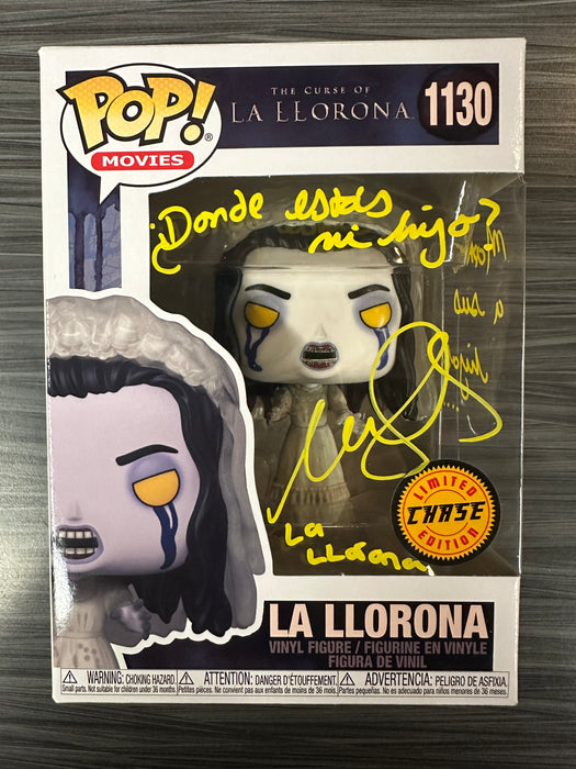 Funko POP! Movies: The Curse of La Llorona - La Llorona (CHASE)(Damaged Box)(Signed/Marisol Ramirez/JSA) #1130