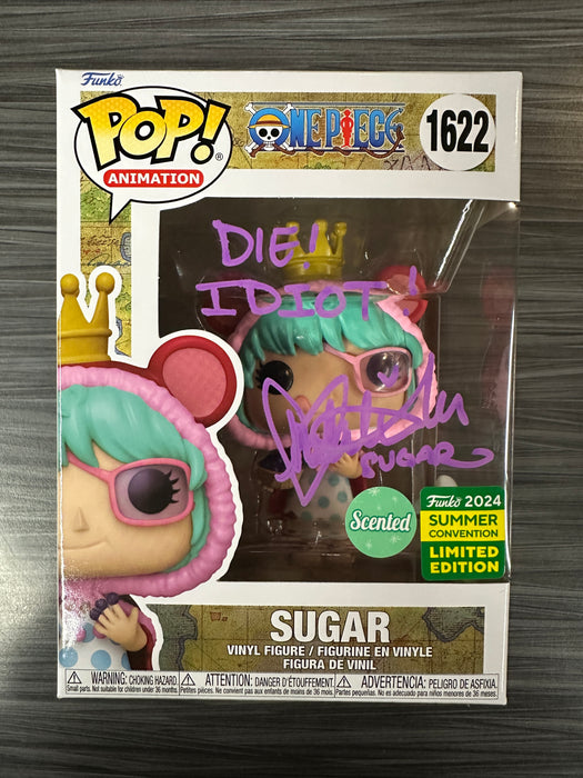 Funko POP! Animation: One Piece - Sugar [Scented] (2024 SDCC/Shared)(Signed/Natalie Hoover/JSA) #1622