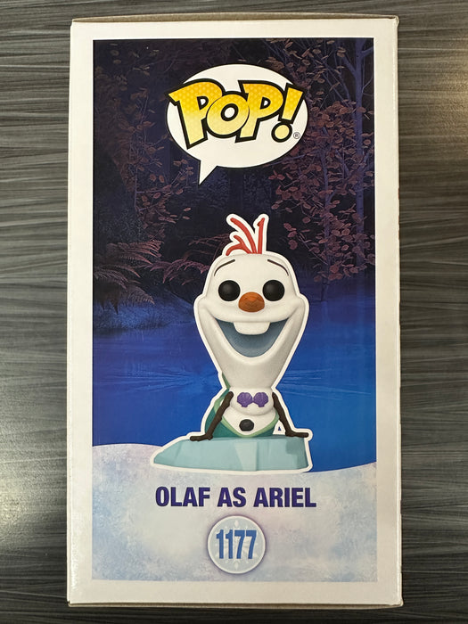 Funko POP! Disney: Olaf Presents - Olaf As Ariel (Amazon)(Signed/Josh Gad/OC Celebrity Marketing) #1177