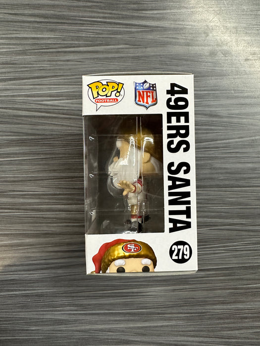 Funko POP! Football: 49ers Santa (Fanatics 2024)(Damaged Box)[B] #279