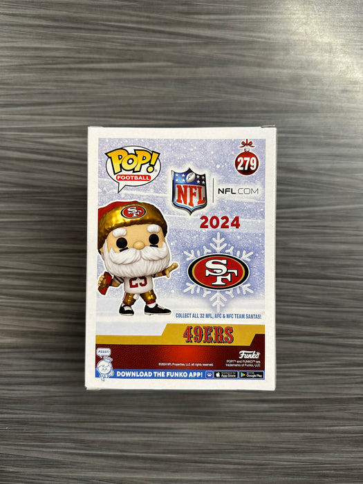 Funko POP! Football: 49ers Santa (Fanatics 2024)(Damaged Box)[B] #279