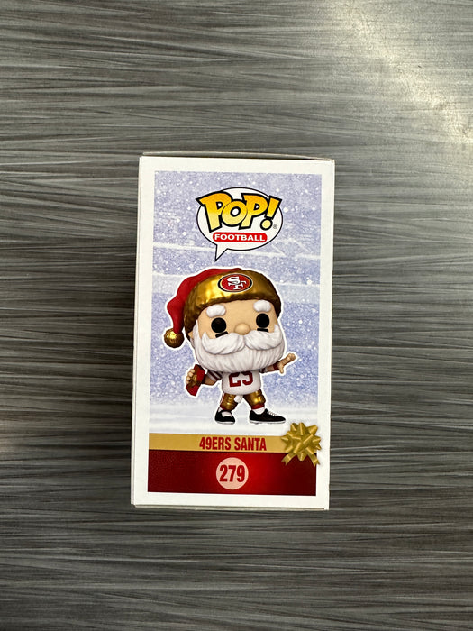 Funko POP! Football: 49ers Santa (Fanatics 2024)(Damaged Box)[B] #279