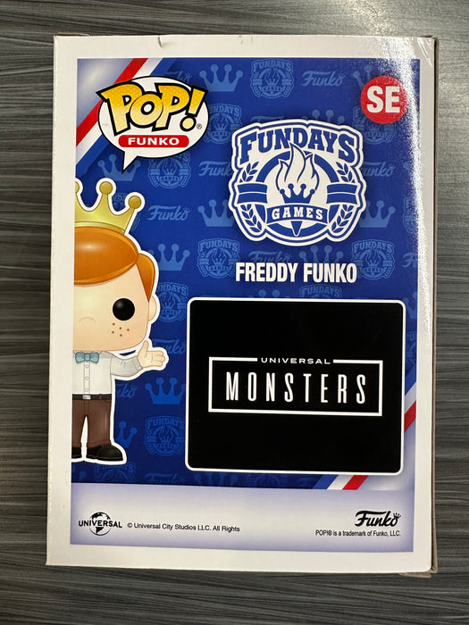 Funko POP! Freddy Funko As Wolfman (Flocked)(2021 Box of Fun/ 1000 PCS)(Damaged Box) [B] #SE