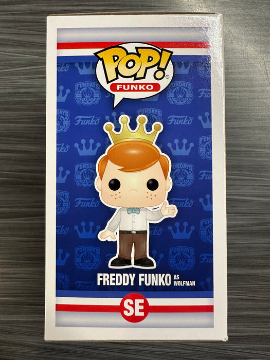 Funko POP! Freddy Funko As Wolfman (Flocked)(2021 Box of Fun/ 1000 PCS)(Damaged Box) [B] #SE