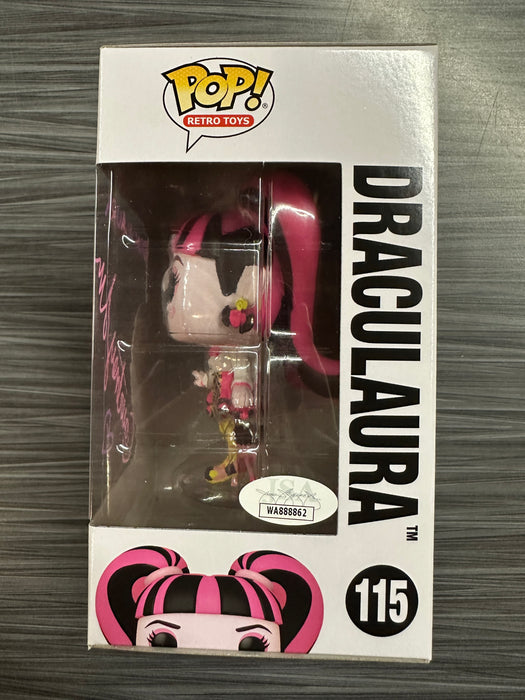 Funko POP! Retro Toys: Monster High - Draculaura (Signed/Courtney Lin/JSA) #115