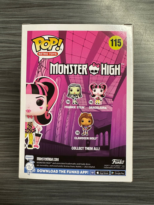 Funko POP! Retro Toys: Monster High - Draculaura (Signed/Courtney Lin/JSA) #115