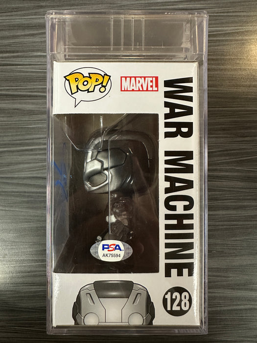 Funko POP! Marvel: Captain America Civil War - War Machine (Signed/Don Cheadle/PSA Encapsulated) #128