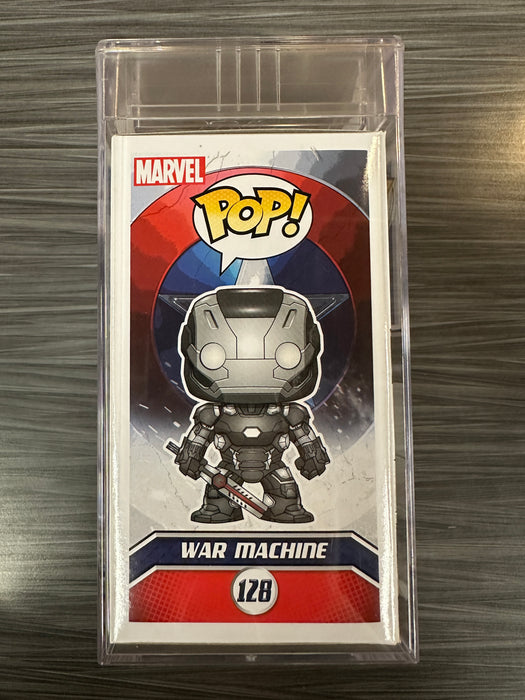 Funko POP! Marvel: Captain America Civil War - War Machine (Signed/Don Cheadle/PSA Encapsulated) #128