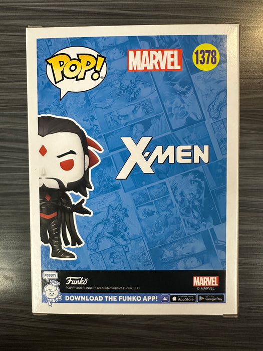 Funko POP! X-Men: Mister Sinister (Upside Down 2024 SDCC Sticker) #1378