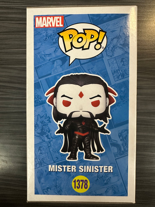 Funko POP! X-Men: Mister Sinister (Upside Down 2024 SDCC Sticker) #1378