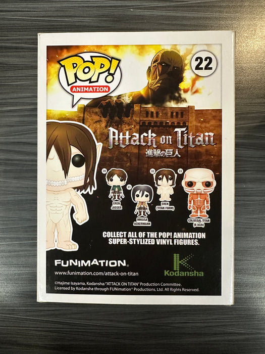 Eren store Titan Form Funko Pop