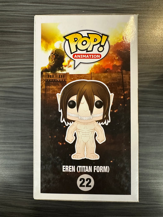 Attack on 2024 Titan Eren (Titan Form) Funko Pop 22