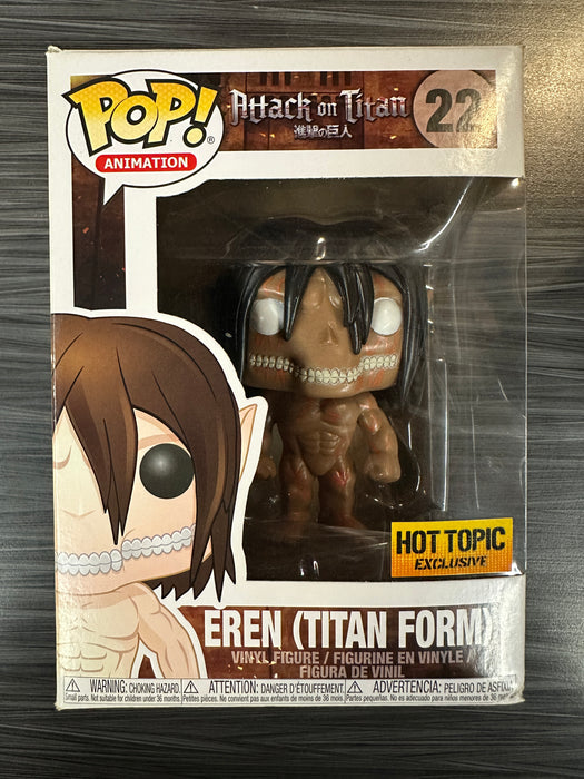 Attack on Titan deals Funko Pop Eren Titan Form