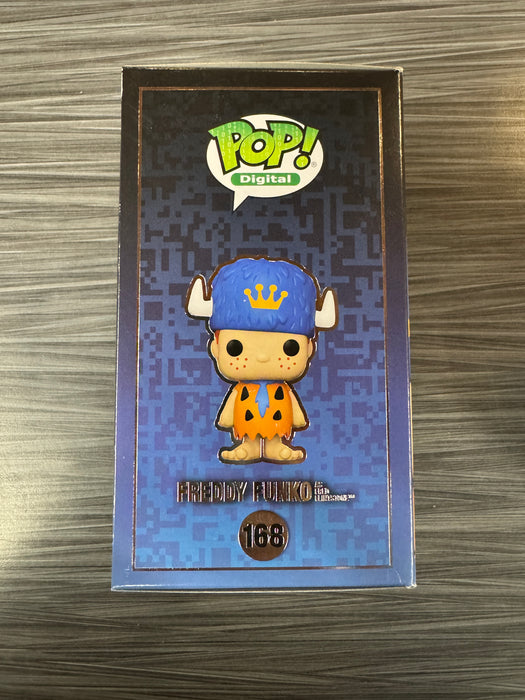 Funko POP! Digital: The Flintstones - Freddy Funko As Fred Flintstone (NFT Release)(2000 PCS)(Damaged Box) #168