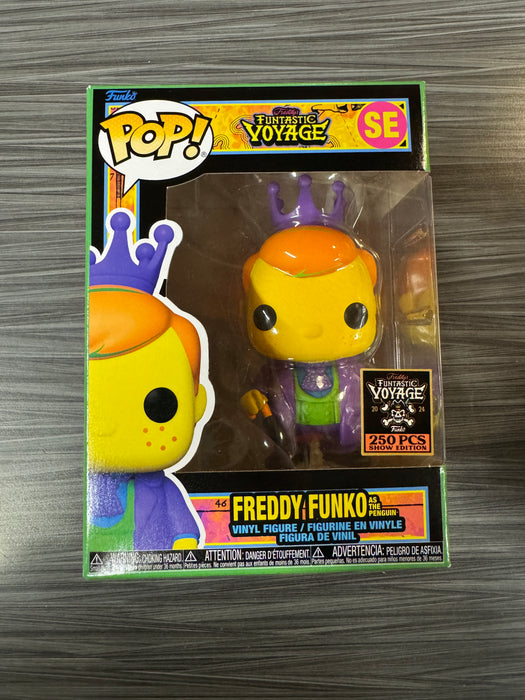 Funko POP! Funtastic Voyage: Freddy Funko as The Penguin [Blacklight] (250 PCS)(Show Edition) #SE