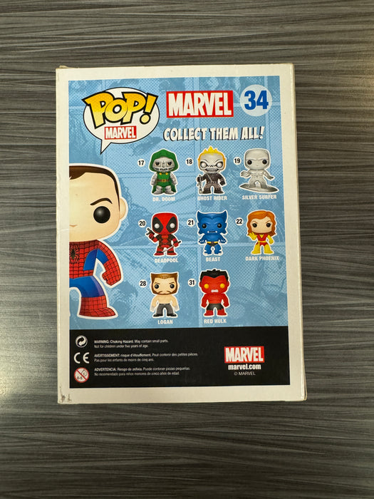 Funko POP! Marvel: Peter Parker (LA Comikaze)(Damaged Box)[A] #34