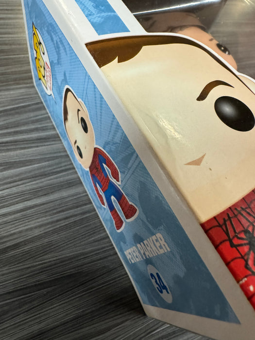 Funko POP! Marvel: Peter Parker (LA Comikaze)(Damaged Box)[A] #34