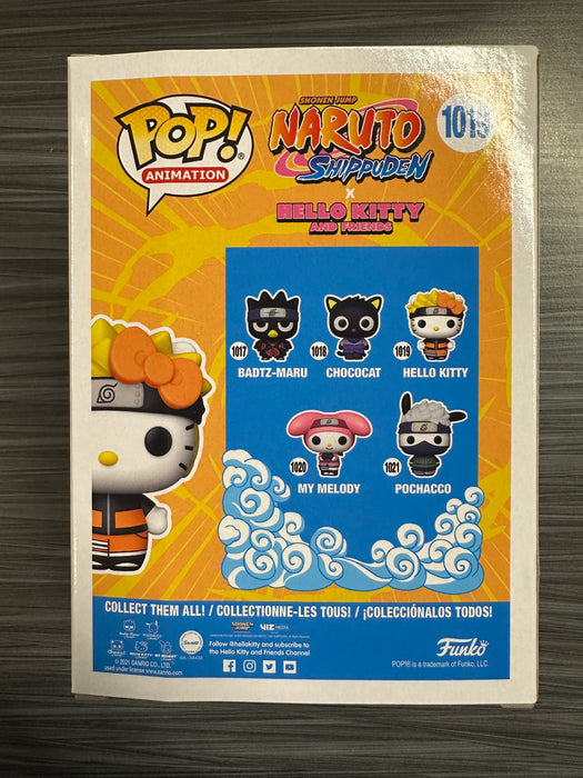 Funko POP! Animation: Naruto Shippuden x Hello Kitty - Hello Kitty(Signed/Maile Flanagan/JSA)(Damaged Box)  #1019