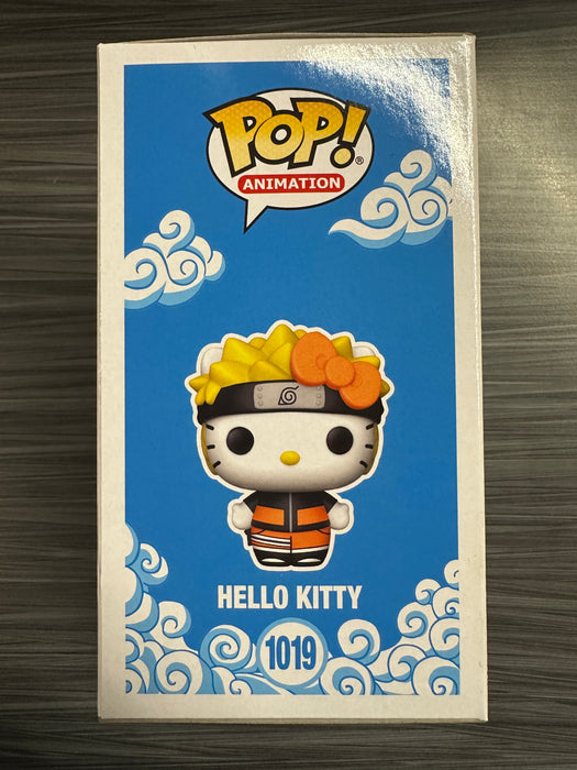 Funko POP! Animation: Naruto Shippuden x Hello Kitty - Hello Kitty(Signed/Maile Flanagan/JSA)(Damaged Box)  #1019