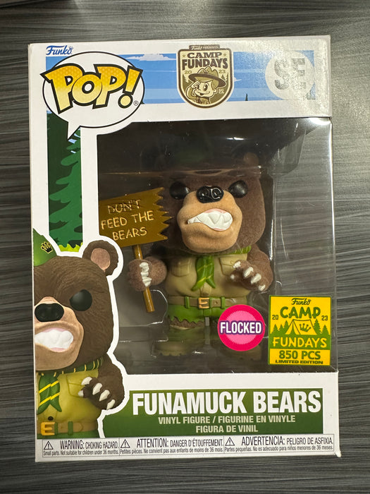 Funko POP! Camp Fundays: Funamuck Bears (Camp Fundays 850 PCS)(Flocked)(Damaged Box) #SE