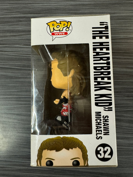 Funko POP! WWE: "The Heartbreak Kid" Shawn Michaels (Walgreens)(Damaged Box) #32