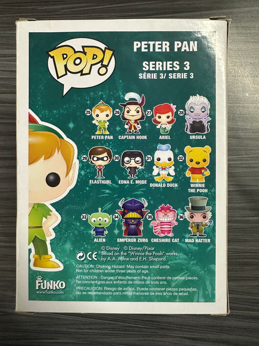 Funko POP! Disney: Peter Pan [Disney Store] (Damaged Box) #25